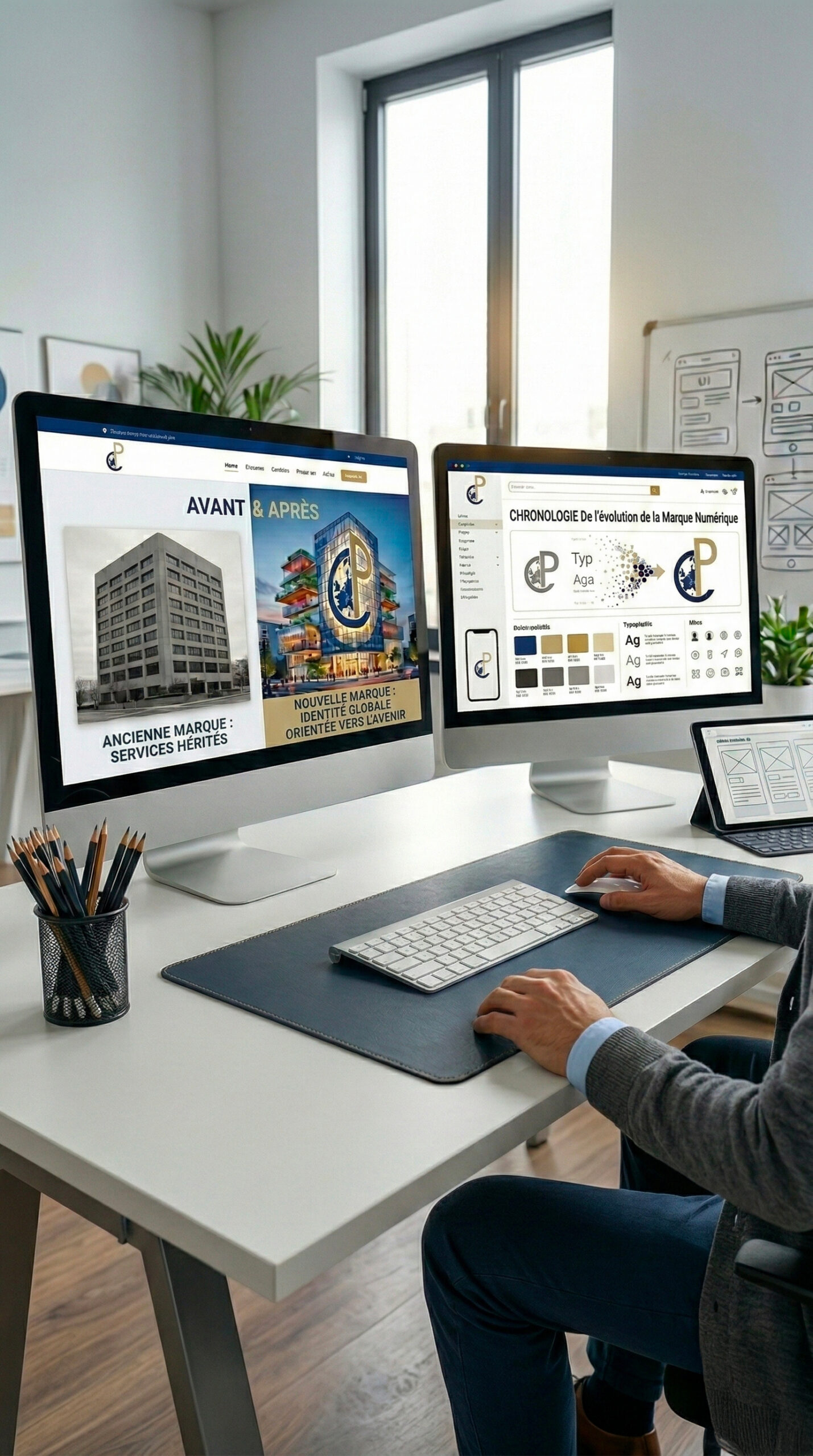 rebranding entreprise nouvelle identité visuelle