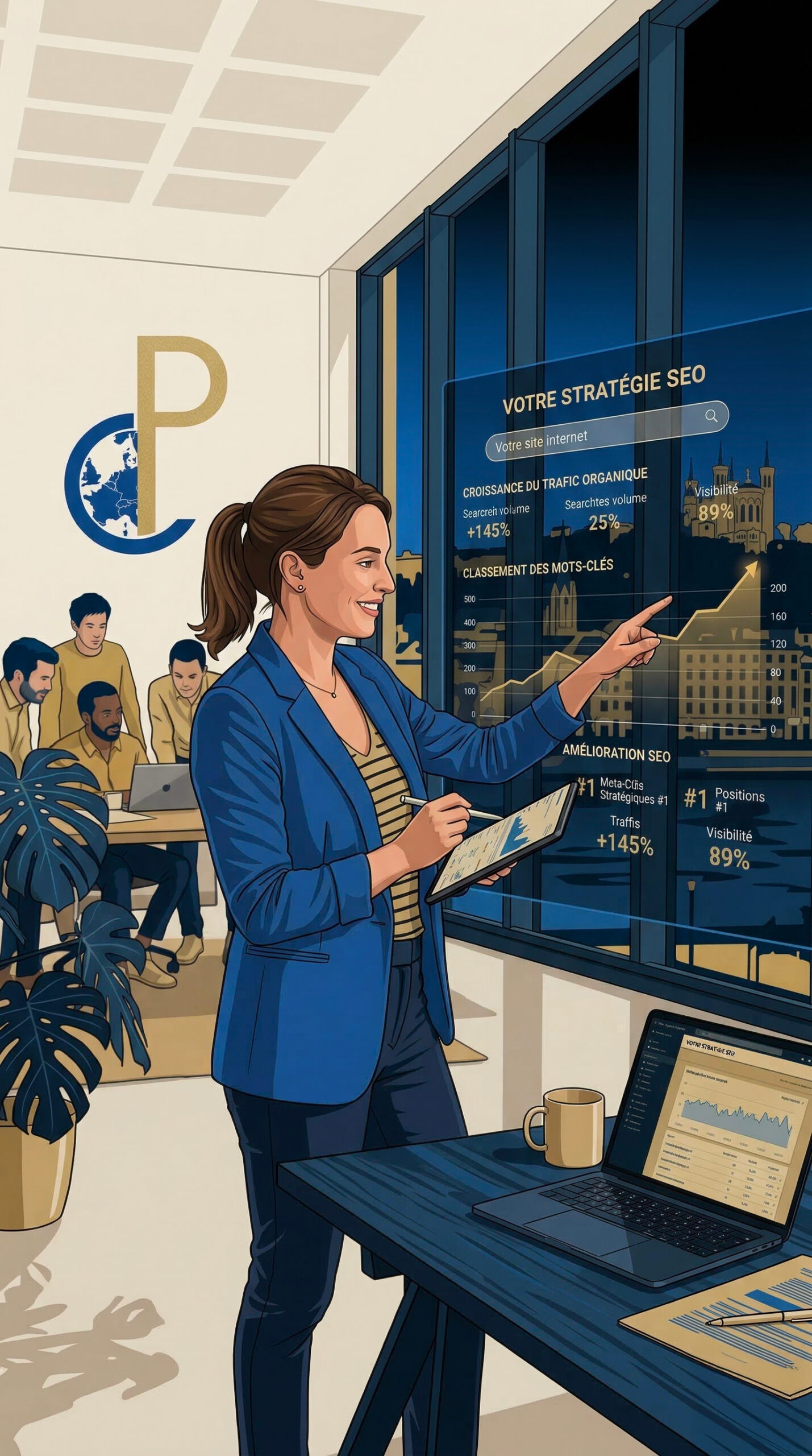 optimisation seo visibilité google entreprise